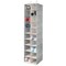 mDesign Large 20 Shelf Fabric Over Rod Closet Hanging Storage Unit